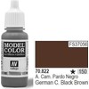 Vallejo VALLEJO Farba Nr150 German Juodas 17ml - 70822