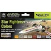 Vallejo Vallejo: Mokslinė fantastika – „Star Fighters“ dažai 8x17 ml