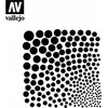 Vallejo Vallejo: Trafaretai – apskritimo tekstūros
