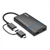 VALUE adapteris USB 3.2 Gen 1 (USB-A arba USB-C) su 2x HDMI, 4K@30Hz + 1080P@60Hz