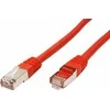 VALUE Kabelis krosowy PatchCord S/FTP (PiMF) Kat.6 3m raudona
