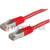 Value VERTĖ PatchCord S/FTP (PiMF) Cat.6 patch kabelis 0,5 m raudonas