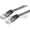 Value VERTĖ PatchCord UTP Cat.6 patch kabelis 1m juodas