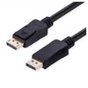 VALUE DisplayPort kabelis, v2.1, 10K@60Hz, 40Gbit/s, UHBR10, DP-DP, M/M, juodas, 3 m