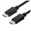 VALUE DisplayPort kabelis, v2.1, 16K@60Hz, 80Gbit/s, UHBR20, DP-DP, M/M, juodas, 5 m