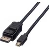 Value DisplayPort Mini – „DisplayPort“ kabelis 3 m juodas (11.99.5636)