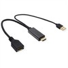 Adapteris AV Value VALUE Laidinis adapteris, v1.2, HDMI M - DP F