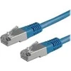 Value VERTĖ PatchCord S/FTP (PiMF) Cat.6 patch kabelis 0,5 m mėlynas