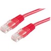 VALUE Kabelis krosowy PatchCord UTP Kat.6 10m raudona
