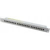 VALUE VALUE Patch panel kat. 6A (EA klasė) 19", 24 prievadai, STP, pilkas