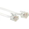 Sonstige Value Flat RJ11 6P4C laidas, pilkas, 6 m