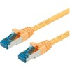 Value Vertė Patchcord Cat6a, S/FTP, LSZH, 5m, geltona (1935-09-21)