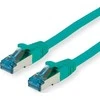 Value Vertė VERTĖ - Patch- Kabelis - RJ- 45 (M) iki RJ- 45 (M) - 7 m - SFTP, PiMF - CAT 6a - be halogenų, formos, be Haken, ant žemės - žalias (1946 99 21)