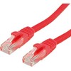Value Vertė VERTĖ - Patch- Kabelis - RJ- 45 (M) iki RJ- 45 (M) - 15 m - UTP - CAT 6a - formos, be Haken - raudona, RAL 3000 (21.99.1428)