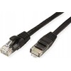 Value Vertė VERTĖ - Patch- Kabelis - RJ- 45 (M) iki RJ- 45 (M) - 20 m - UTP - CAT 6a - formos, be Haken - juodas, RAL 9011 (21.99.1469)
