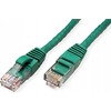 Value Vertė VERTĖ – Patch kabelis – RJ-45 (M) – RJ-45 (M) – 15 m – UTP – CAT 6a – Presuotas, lygus – žalias, RAL 6016 (21.99.1448)
