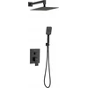 Valvex 2420260 dušo komplektas ARS Juodas VALVEX CONCESSED SHOWER SET // BV.2420260
