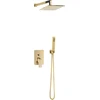 Valvex 2454570-GPV dušo komplektas Paslėptas dušo komplektas. Loft Gold Valvex (Carre) // BV.2454570-GPV