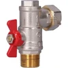 Valvex KAMPINIS RUULULINIS VOŽTUVAS SU FILTRA IR SUKAMA VERŽLE DN20-PN25 G3/4-G3/4 // Ź.VALVEX.1473780