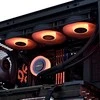 Lian Li GA II Lite RGB All-in-One Liquid Cooler – 360mm, juodos spalvos