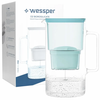 Vandens filtravimo ąsotis Wessper Aquamax Crystalline + 1 vandens filtras | mėtų spalvos