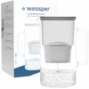 Vandens filtravimo ąsotis Wessper Aquamax Crystalline + 1 vandens filtras | pilkas