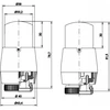 Varioterm Vario Term komplektas termostatyczny MASTER lewy juoda mat EMAGS0224CFK/L