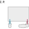 Varioterm Vision termostatinis radiatorių komplektas All In One, dešinysis, chromuotas, su PEX jungtimis