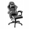Kėdė Varr VARR GAMING CHAIR BACKREST+ARMRESTS REGULATION 2 PILLOWS FOTEL GAMINGOWY FIORANO REGULIACJA ATLOŠO IR PORANKIŲ 2 PAGALVĖS PILKA+JUODA [45841]