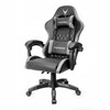 Kėdė Varr VARR GAMING CHAIR BACKREST+ARMRESTS REGULATION 2 PILLOWS FOTEL GAMINGOWY FIORANO REGULIACJA ATLOŠO IR PORANKIŲ 2 PAGALVĖS PILKA+JUODA [45841]