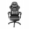 Kėdė Varr VARR GAMING CHAIR BACKREST+ARMRESTS REGULATION 2 PILLOWS FOTEL GAMINGOWY FIORANO REGULIACJA ATLOŠO IR PORANKIŲ 2 PAGALVĖS PILKA+JUODA [45841]