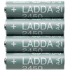 Varta Akumuliatoriai IKEA LADDA AAA 750mAh 4 vnt. NiMH Baterijos Akumuliatorinės