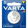 Varta CR3032, Vienkartinė baterija, CR3032, Šarminė, 3 V, 1 vnt., Plienas