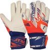 Reusch Attrakt Sidabrinis Junior futbolo vartininko pirštinės oranžinės mėlynos - 6