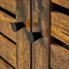 Songmics Vasagle Waschbeckenunterschrank vintagebraun-juodas