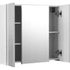 Vasagle Spiegelschrank baltas