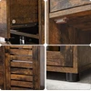 Songmics Vasagle Industriestil Badschrank mit Tür