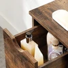 Songmics Vasagle Industriestil Badschrank mit Tür