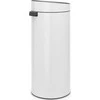 Brabantia Touch Bin Nauja, balta, 30 L