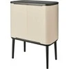 Šiukšlių dėžė Brabantia Bo Touch, 3 x 11 l, Šviesaus smėlio spalvos