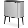 Šiukšlių dėžė Brabantia Bo Touch, 36 l, plieno spalvos