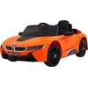 Ramiz Elektrinė mašina vaikams BMW I8 LIFT oranžinės spalvos