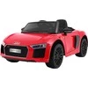 Ramiz Elektromobilis Audi R8 Spyder, raudonas