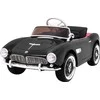 Ramiz Autko BMW 507 Retro elektryczne vaikams Juodas Roadster