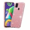 VEGA Telforceone Glitter 3in1 dėklas, skirtas Samsung Galaxy A55 5G rožinis