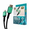 VEGA ECOBOX HDMI-HDMI kabelis 3M, V2.1 8K aukštos kokybės naujas standartas