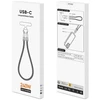 USB kabelis Vega ECOBOX* TYP-C į TYP-C su riešo raišteliu 240 W rausvai mėlynas (36077)