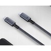 Kabelis USB Vega USB-C - USB-C 1 m Juodas (35803)