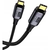 Kabelis USB Vega USB-C - USB-C 1 m Juodas (5904238713594)