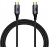 Kabelis USB Vega USB-C - USB-C 1 m Juodas (5904238713594)